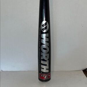 Worth Black and Silver Baseball Bat